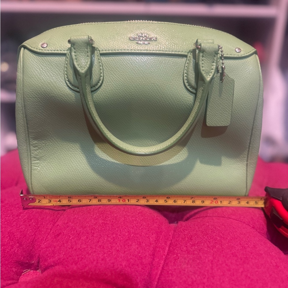 Green Coach Satchel